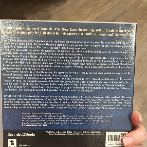 Lot of 7 Danielle Steele Audiobook CDs The Long Road Home, Toxic Bachelors - Picture 7 of 16